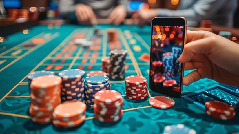 Live casino table games and slot machines available at Lucky Game PH
